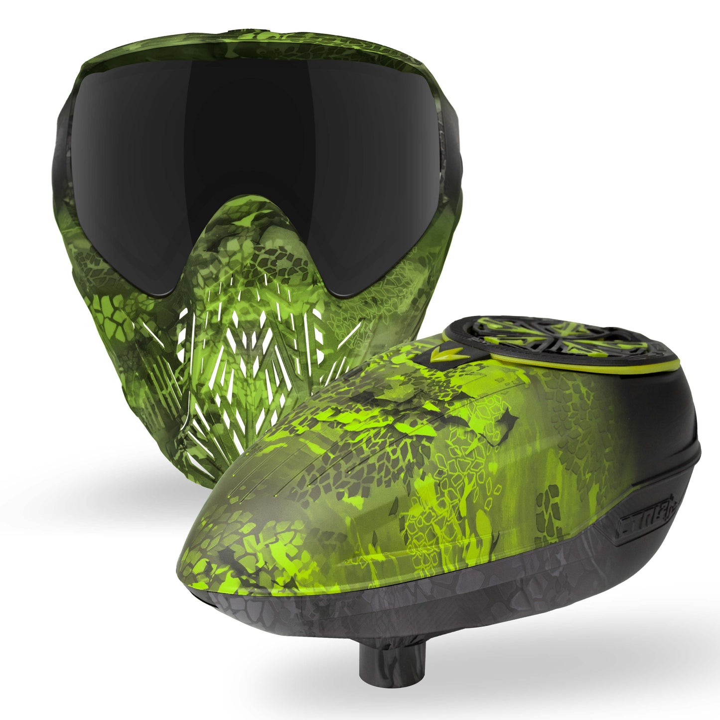 CMD & CTRL2 Killer Combo Goggle + Loader - Acid Black Highlander