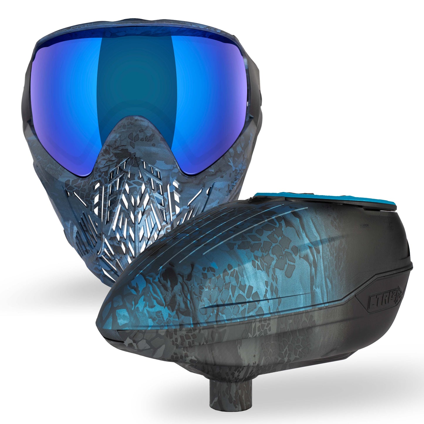 CMD & CTRL2 Killer Combo Goggle + Loader - Ice Black Highlander