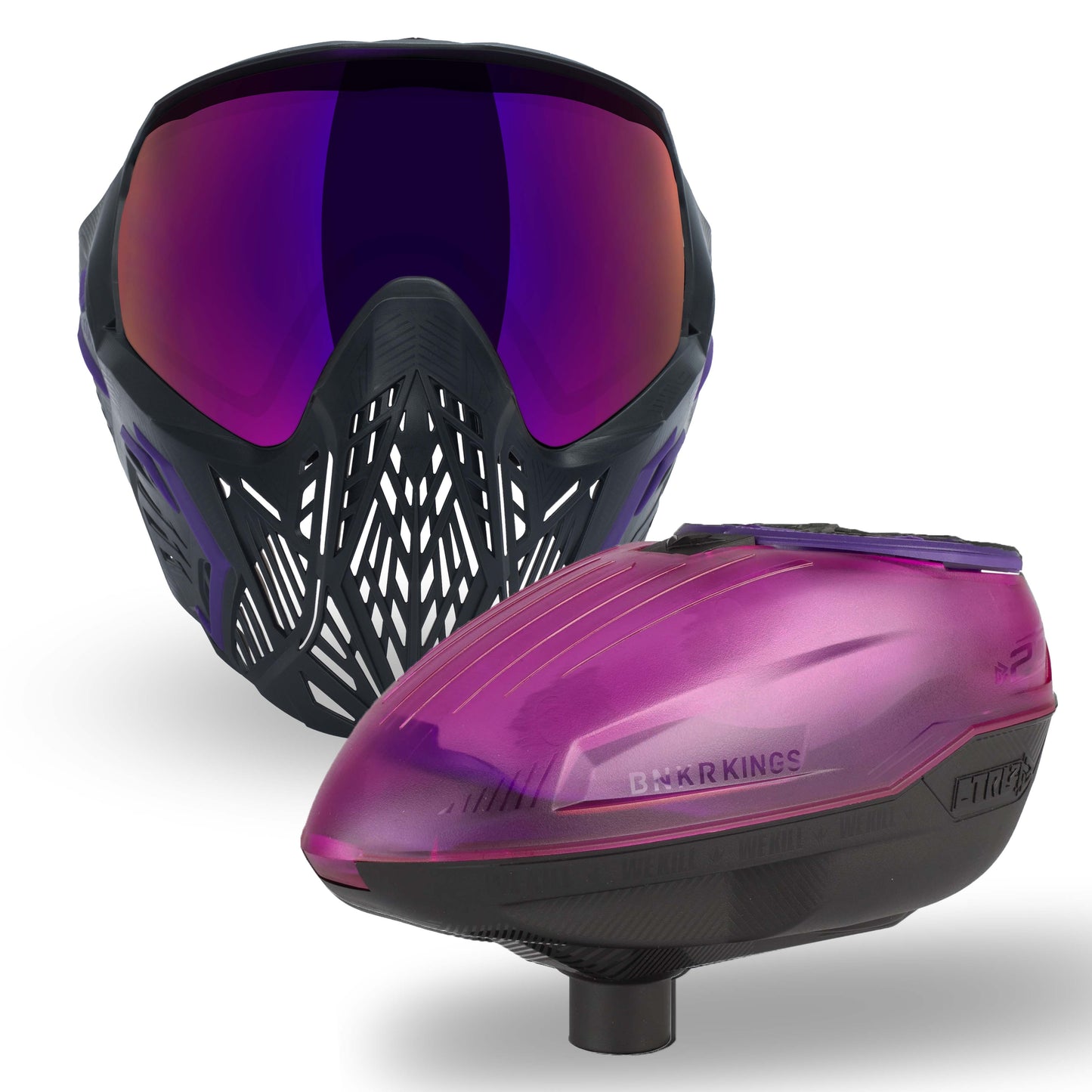 CMD & CTRL2 Killer Combo Goggle + Loader - Aurora Gray / Crystal Purple