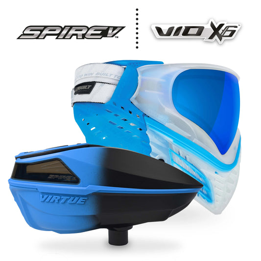 Spire V + VIO X6 Combo - Cyan Ice