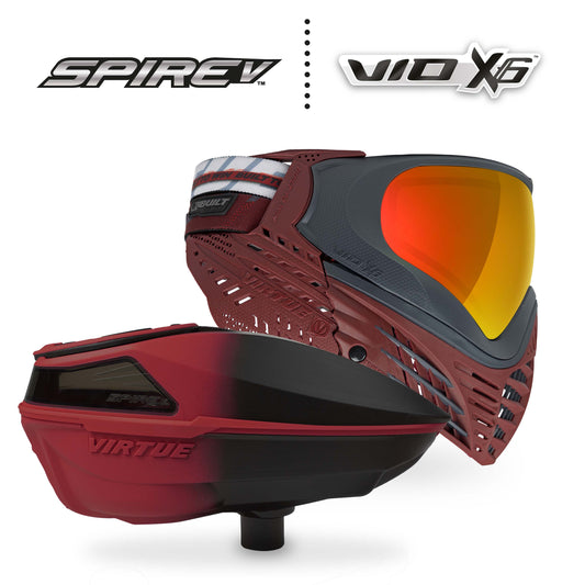 Spire V + VIO X6 Combo - Red Fire