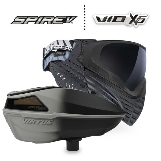 Spire V + VIO X6 Combo - Silver Black