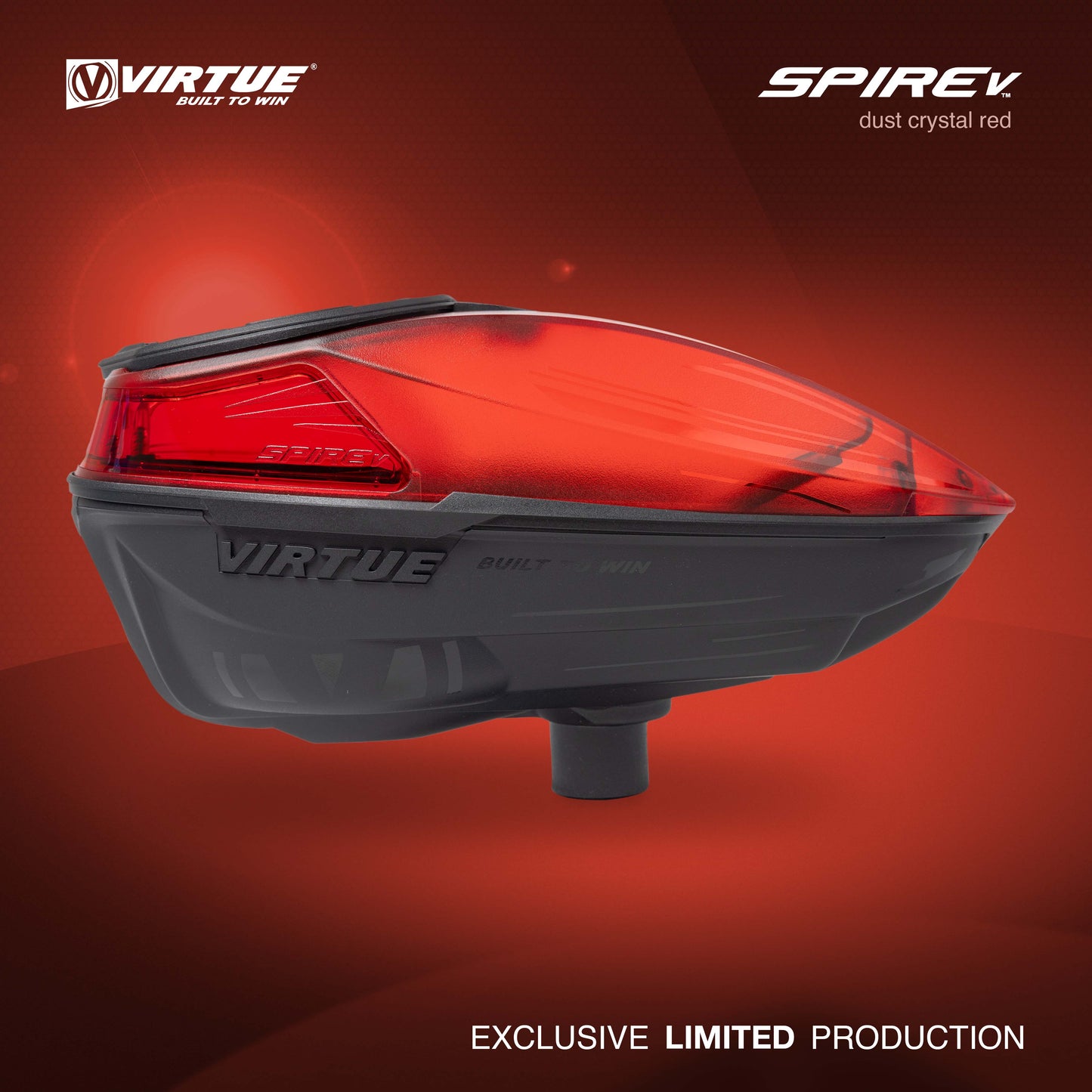 Virtue Spire V Loader - Dust Crystal Red Black