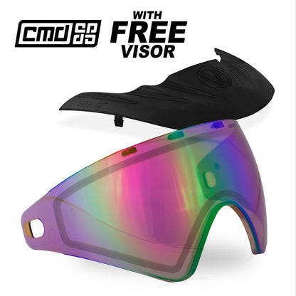 Bunkerkings CMD/VIO Lens - HD Aurora w/ Free Visor