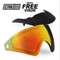 Bunkerkings CMD/VIO Lens - HD Flare w/ Free Visor