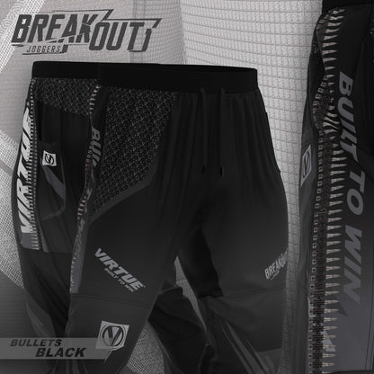 Virtue Breakout Jogger - Bullets Black