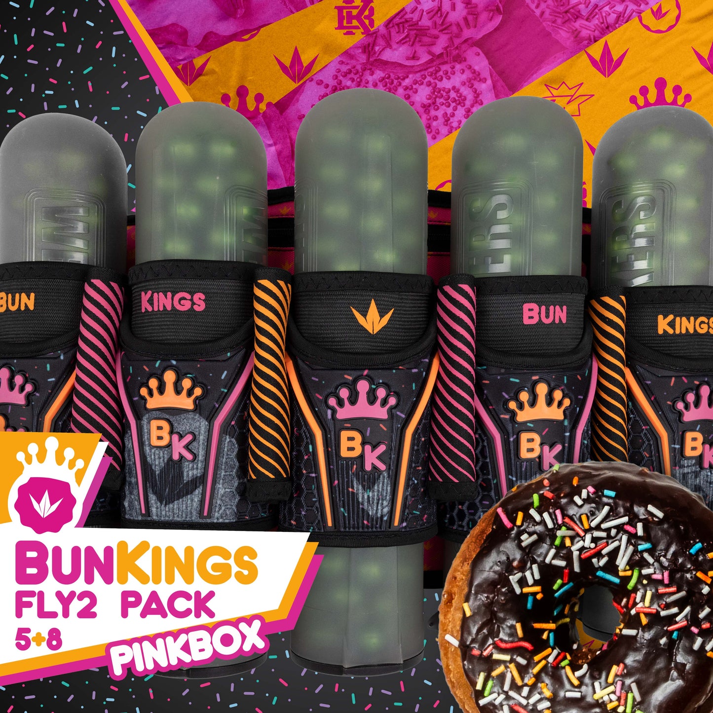 Bunkerkings Fly2 Pack 5+8 - Pink Box BunKings