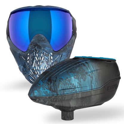 CMD & CTRL2 Killer Combo Goggle + Loader - Ice Black Highlander