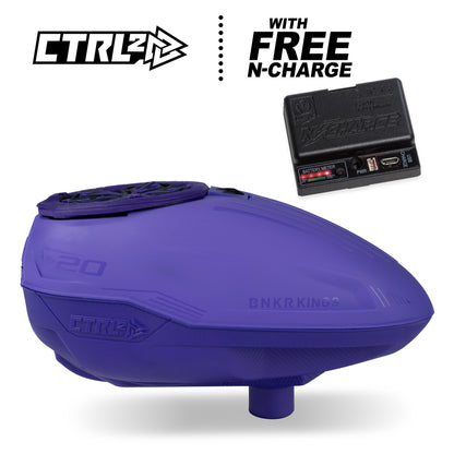 Bunkerkings CTRL2 Loader - Dark Purple w/ Free N-Charge