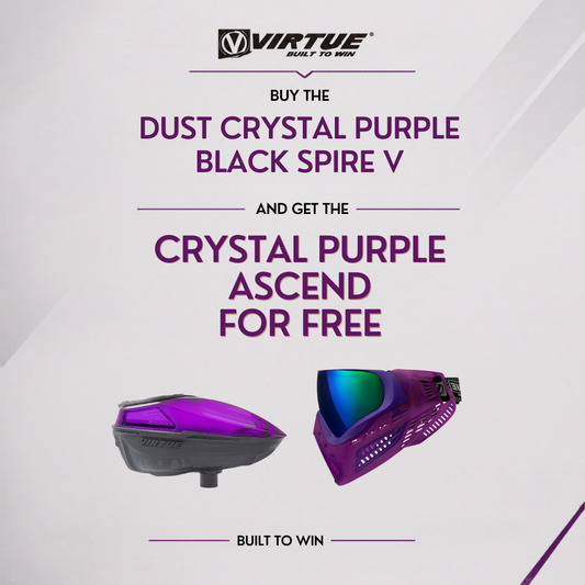 Buy One Get One Free Bundle - Purple Black Spire V + Crystal Purple Ascend