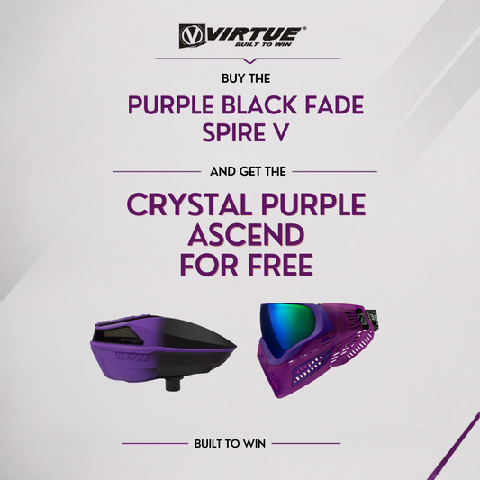 Buy One Get One Free Bundle - Purple Fade Spire V + Crystal Purple Ascend