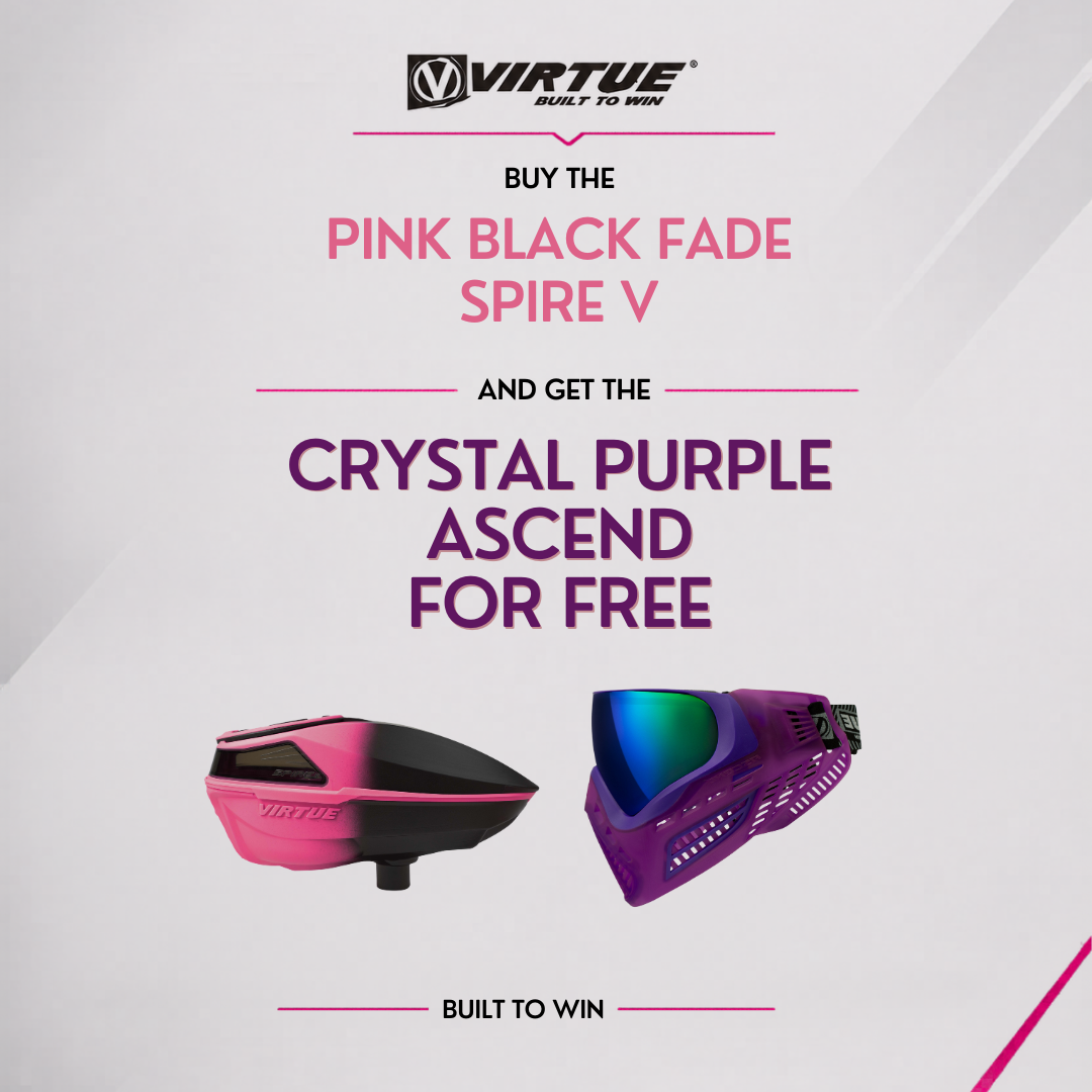 Buy One Get One Free Bundle - Pink Fade Spire V + Crystal Purple Ascend