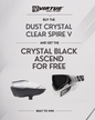 Buy One Get One Free Bundle - Clear Black Spire V + Crystal Black Ascend