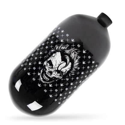 Bunkerkings FN Lite Air Bottle Only - 80ci 4500psi - Black Joker Skull