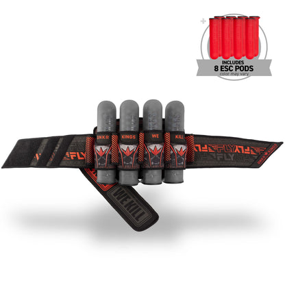 Bunkerkings Fly2 Pack 4+7 - Red Skull (Incl. 8 ESC Pods)