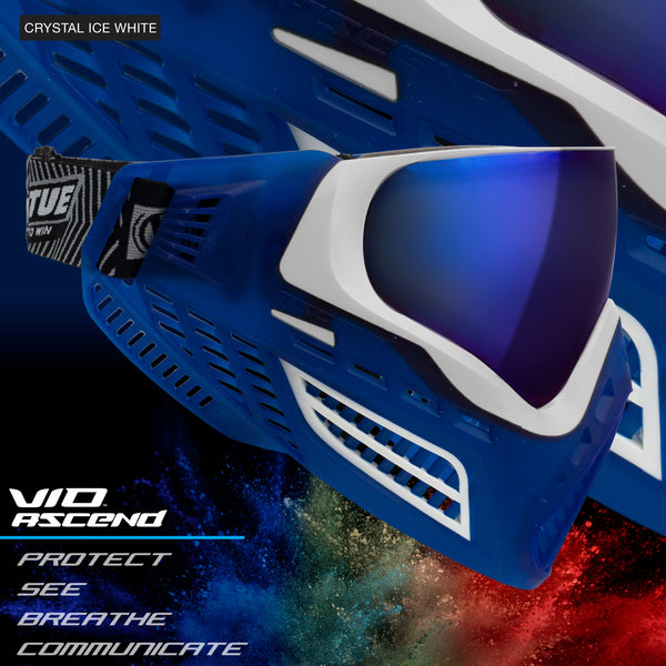 Virtue VIO Ascend Goggles - Crystal Ice White (Pre-Order)