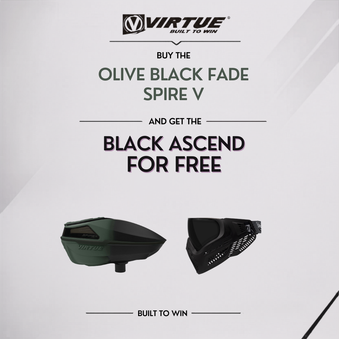 Buy One Get One Free Bundle - Olive Black Fade Spire V + Black Ascend