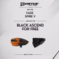 Buy One Get One Free Bundle - Orange Black Fade Spire V + Black Ascend