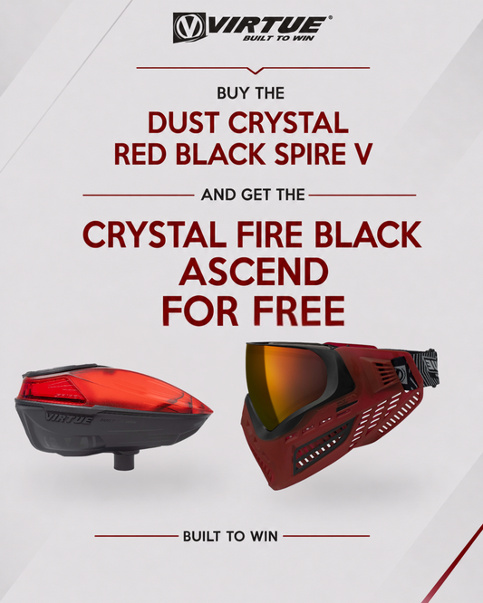 Buy One Get One Free Bundle - Red Black Spire V + Crystal Fire Ascend