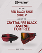 Buy One Get One Free Bundle - Red Fade Spire V + Crystal Fire Ascend