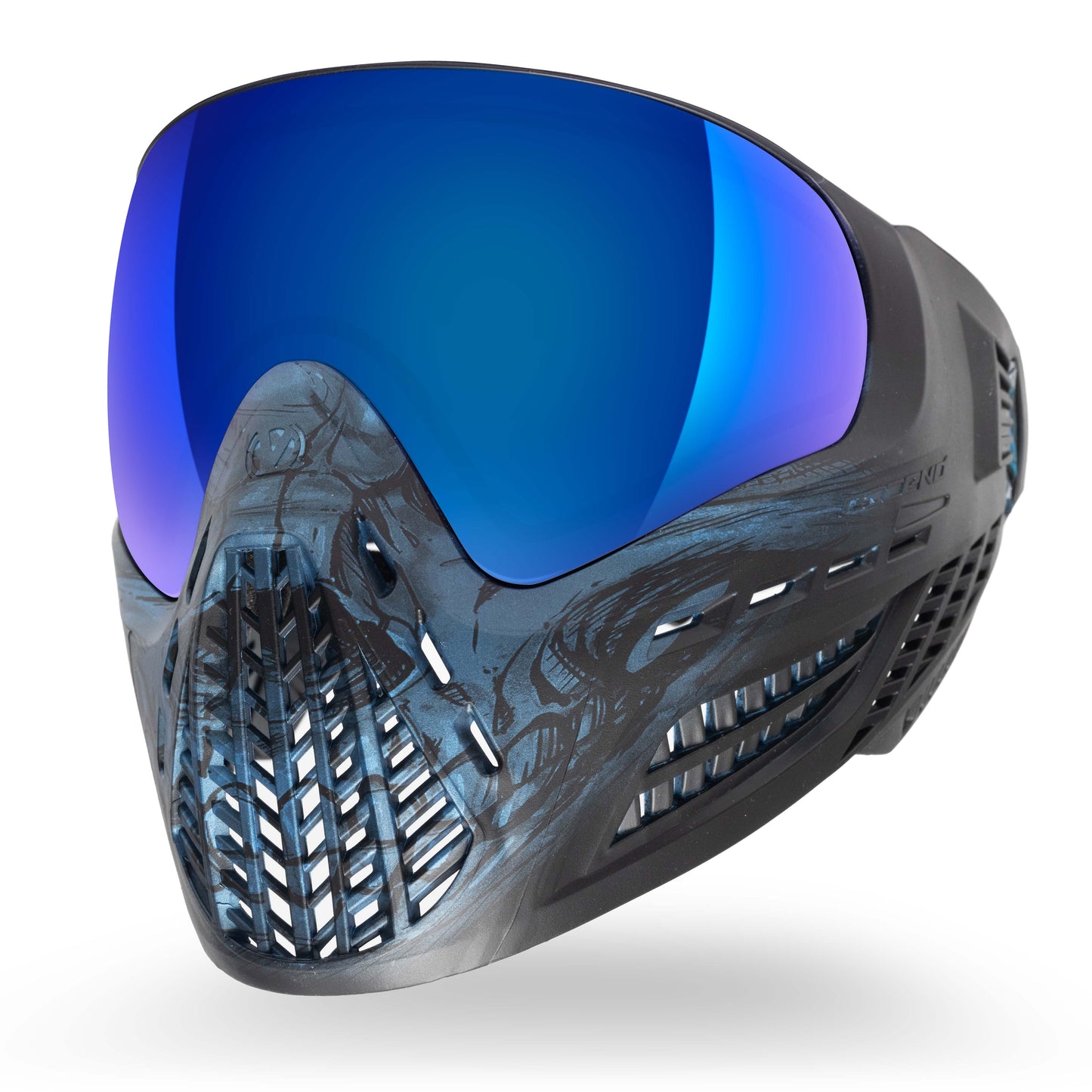 Virtue VIO Ascend Goggle - Cyan Skull - Pre-Order