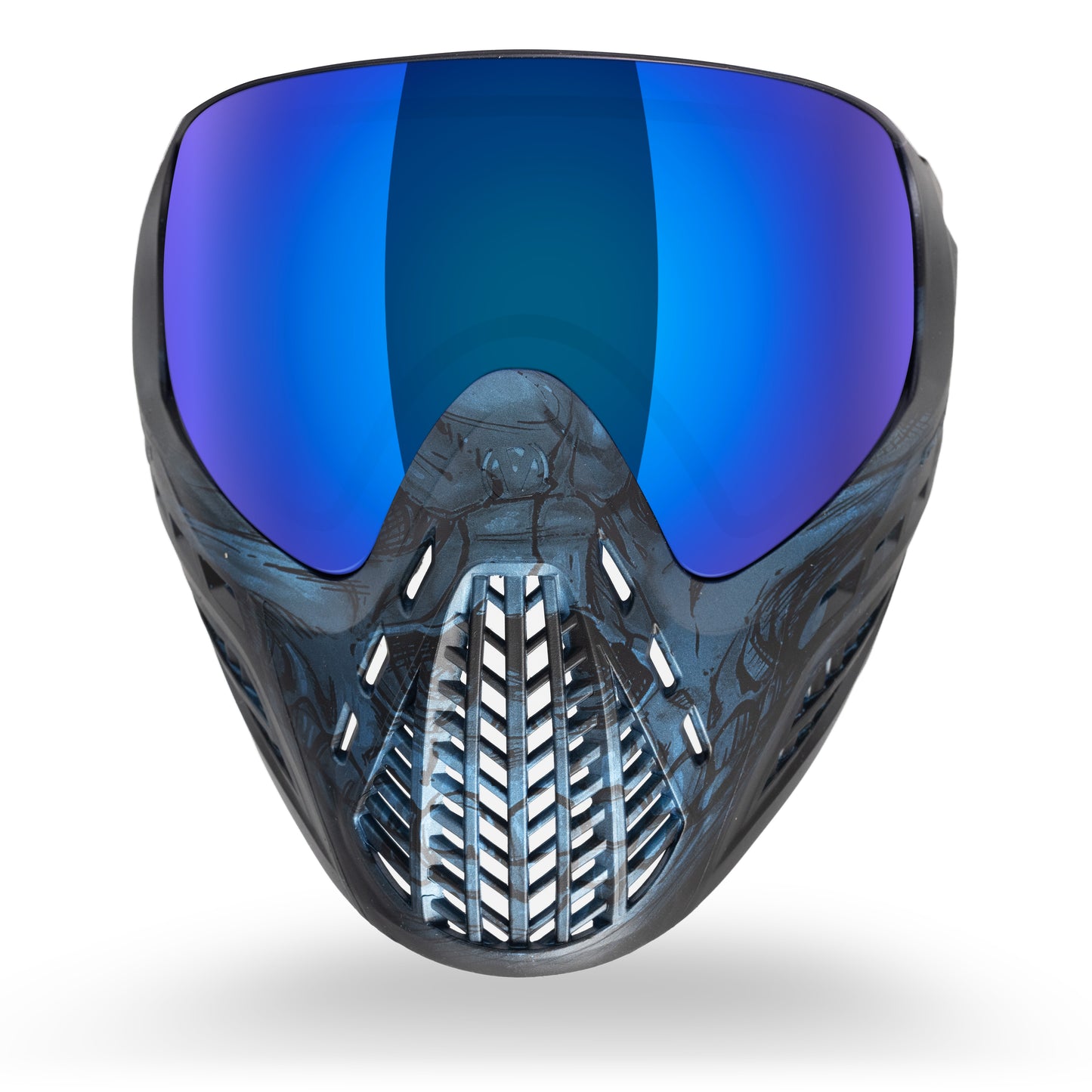 Virtue VIO Ascend Goggle - Cyan Skull - Pre-Order