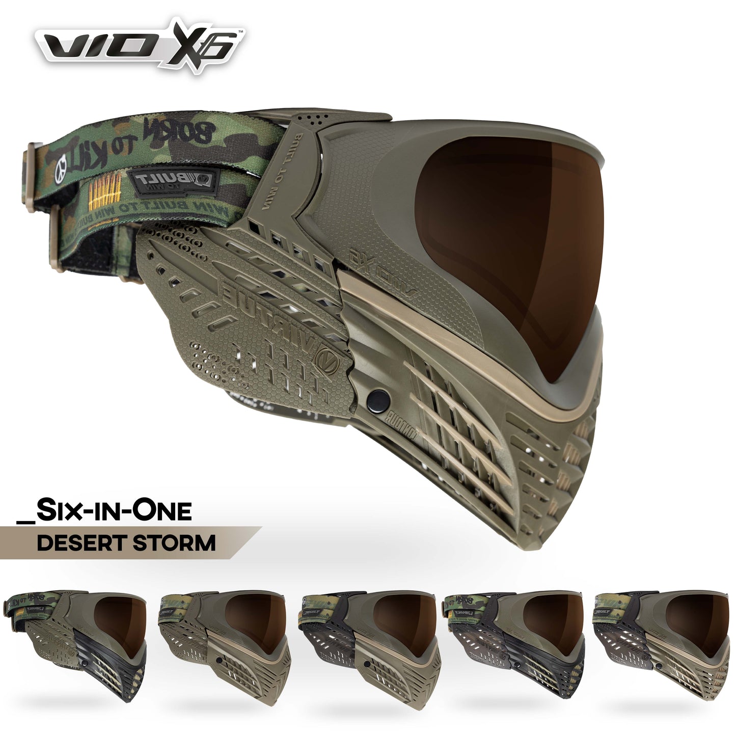 Virtue VIO X6 Goggle - Desert Storm - Pre-Order