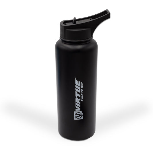 Virtue Stainless Steel 24Hr Cool Water Bottle - 1100ml - Black