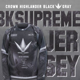 Bunkerkings Supreme Jersey - Crown Highlander Black/Gray