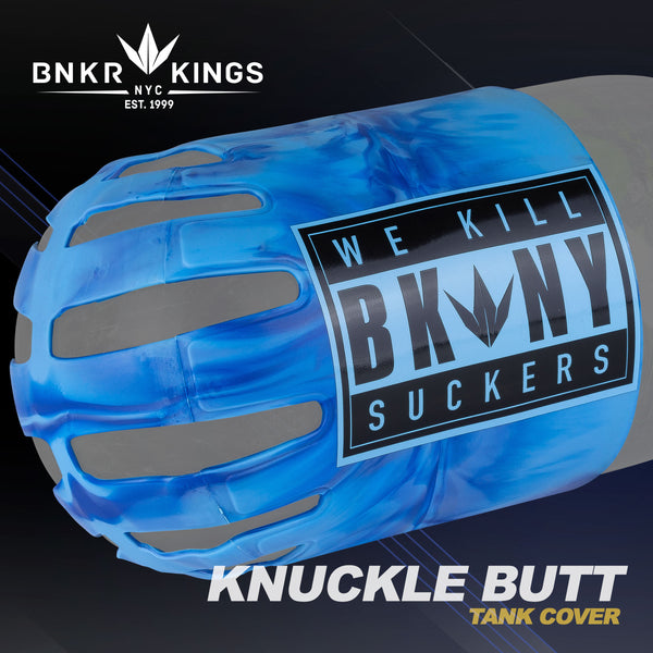 zzz - Bunkerkings - Knuckle Butt Tank Cover - WKS - Cyan