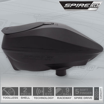 Virtue Spire IR² Loader - Black includes Free CrownSF II & Free Spring Ramp