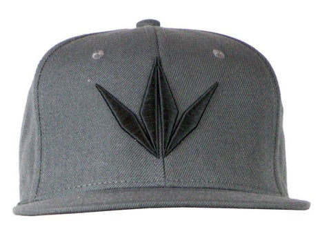 Bunkerkings Snapback Cap - Crown / Grey
