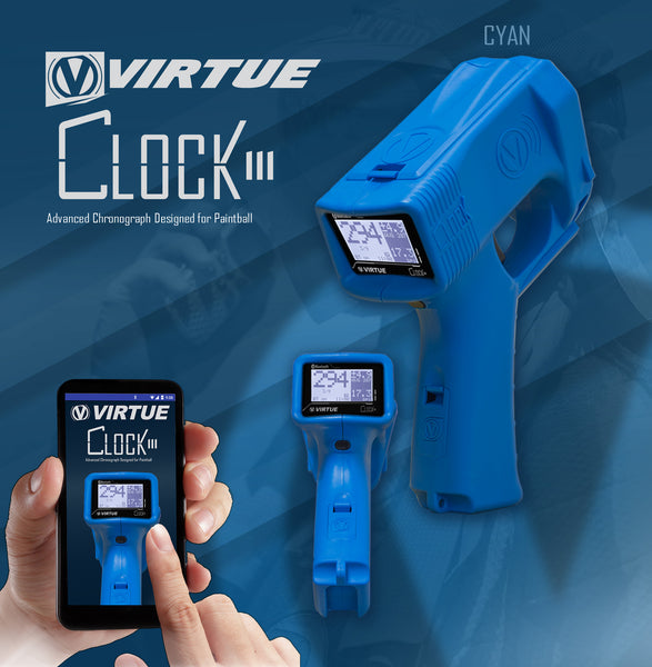 zzz - Virtue Clock III Chrono - Cyan