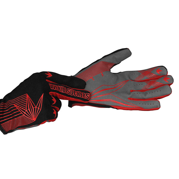 zzz - Bunkerkings Fly Paintball Gloves - Red