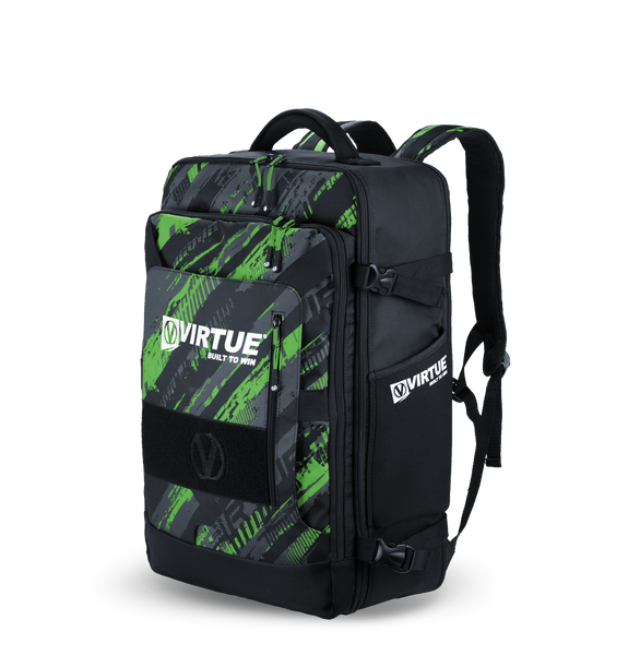 zzz - Virtue Gambler Expanding Gear Backpack - Graphic Lime