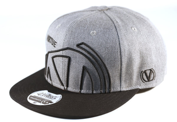 Virtue Snapback Hat - Grey - Zoom50x