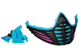 VIO Contour Facemask - Cyan/Pink/Black