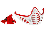 VIO Contour Facemask - Red/Red/White