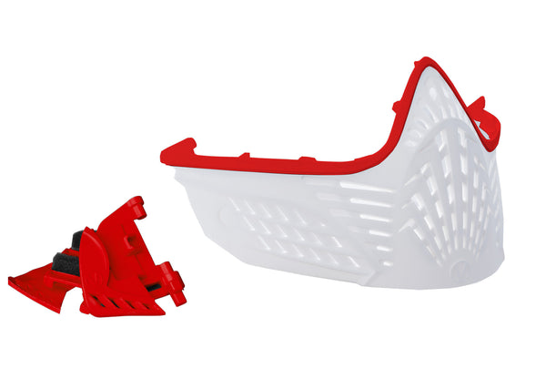VIO Extend Facemask - Red/White