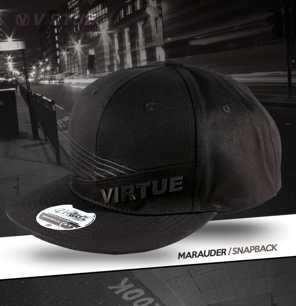 Virtue Snapback Hat - Black - Marauder