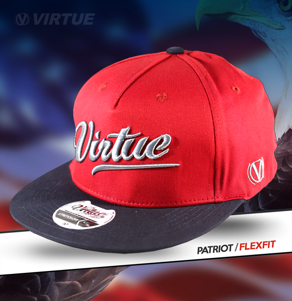 Virtue Flex Fit Hat - Red - Patriot All-Star