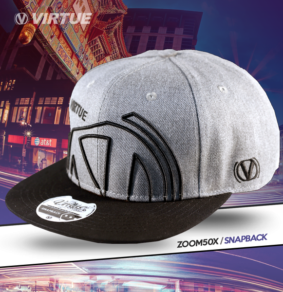 Virtue Snapback Hat - Grey - Zoom50x