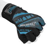 zzz - Virtue Mesh Breakout Gloves - Half Finger - Graphic Blue