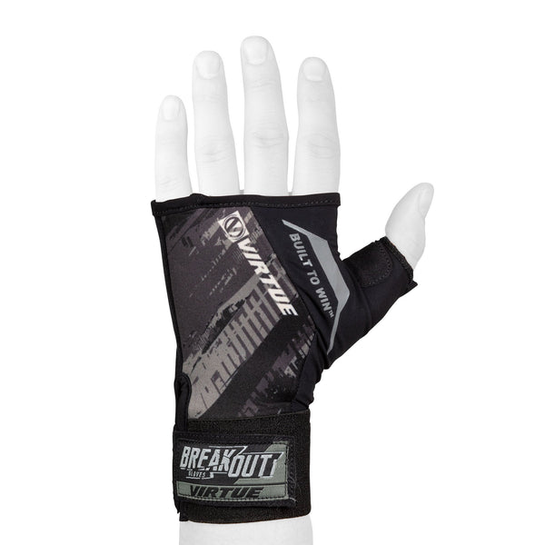 zzz - Virtue Breakout Gloves - Pro Half Hand - Graphic Black