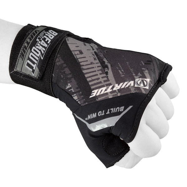 zzz - Virtue Breakout Gloves - Pro Half Hand - Graphic Black