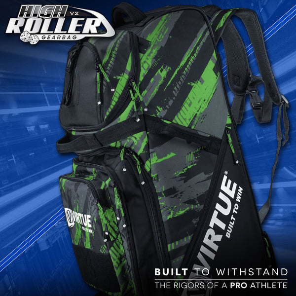 zzz - Virtue High Roller V2 Gearbag - Graphic Lime