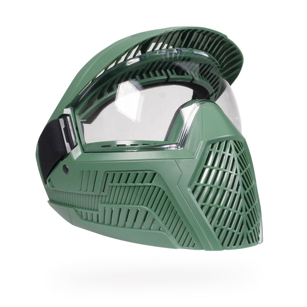 Base Single Anti-Fog Field Paintball Goggle - Olive